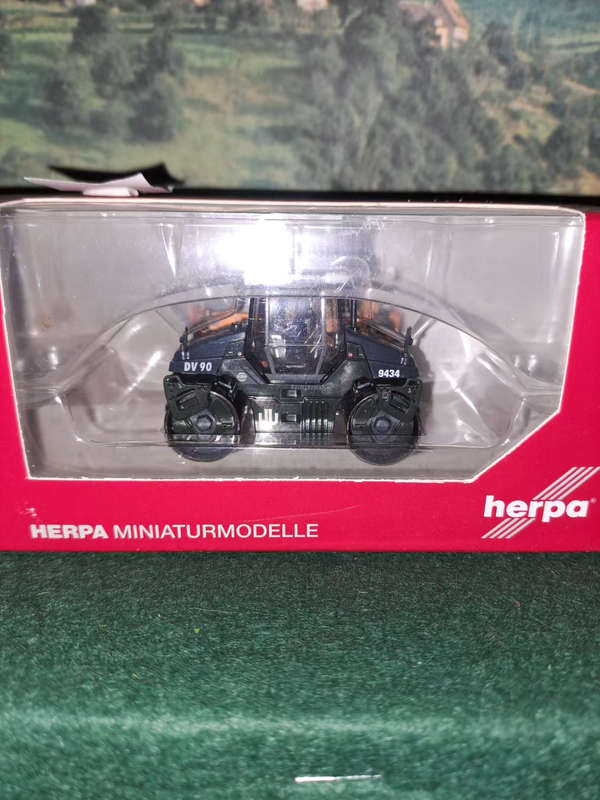 Herpa HO DV 90 tandem roller new boxed