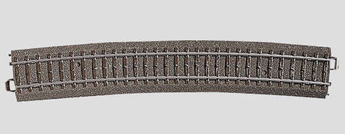 MARKLIN HO "C" TRACK CURVED FRO WIDE RADIUS 1114MM (6PCE)