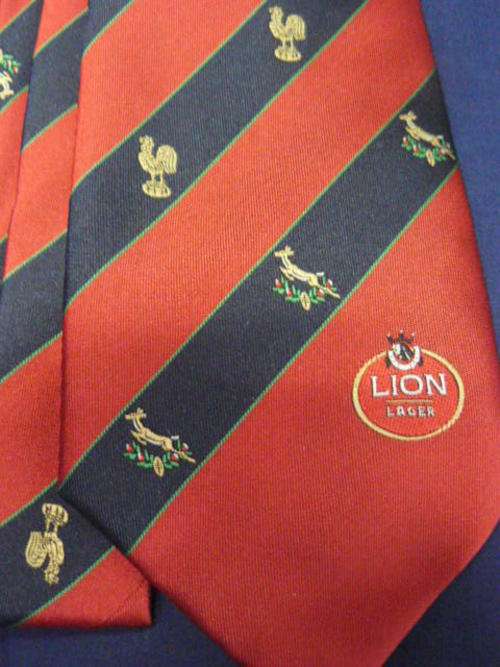 A COLLECTABLE TYE LION LAGER