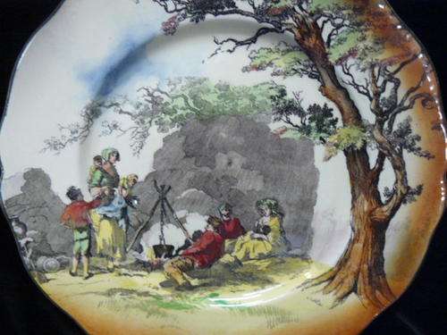 ROYAL DOULTON THE GIPSIES A STUNNING PLATE !!!@@@!!!