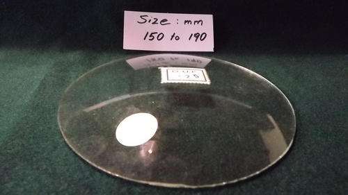 CONVEX CLOCK GLASSES 150-190MM