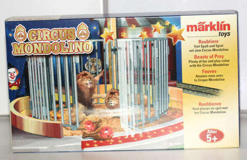 Marklin H0 78093 Beasts of Prey Extension Set from Circus Mondolino Series