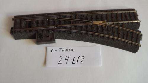 MARKLIN C TRACK 24-612 RIGHT TURN OUT