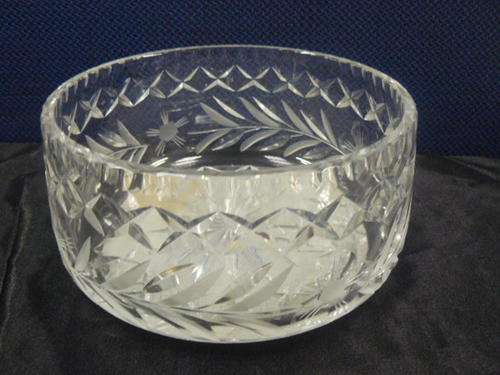 GENUINE CRYSTAL LARGE BOWL