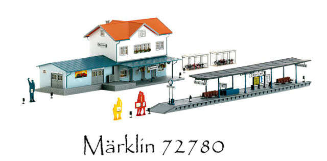 MARKLIN HO 72780 STATION BUILDING KIT
