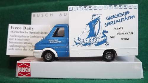 Busch HO  47918 iveco "greek specialities" truck