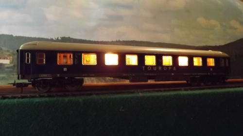 LIMA HO "TOUROPA"  WITH INT LIGHTS AND FITTINGS