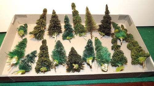 HO TREES (ACCESORIES) 17pce