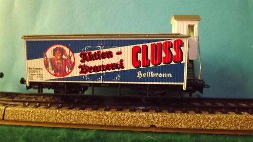 MARKLIN HO BEER - CLUSS WITH SPOKE WHEELS AND B/MANS CAB LIKE NEW