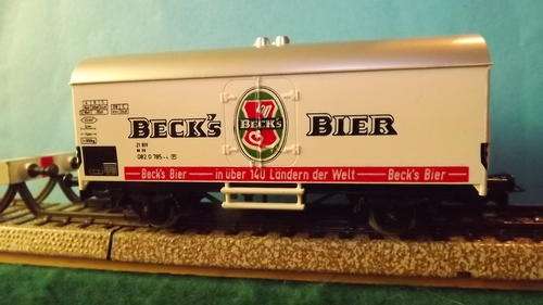 MARKLIN HO "BECKS BEER" COLLECTORS ITEM