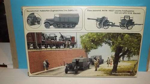 Preiser Military 16538 Half track vehicle German reich 1939-45