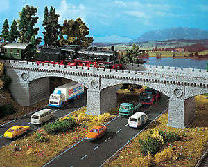 VOLLMER HO 2551 STONE ARCHED BRIDGE