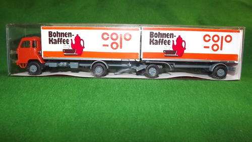 SAURER HO  TRUCK AND TRAILER COOLO COFFEE