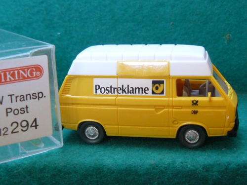 WIKING HO 294 V.W. POST CAR LIKE NEW BOXED