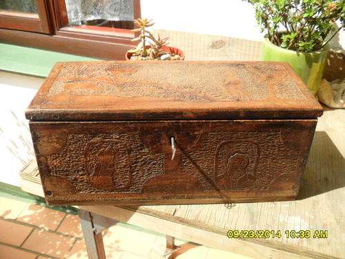solid yellowood voortrekker kist