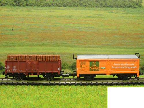 ARNOLD MINI TRIX N GAUGE WAGONS
