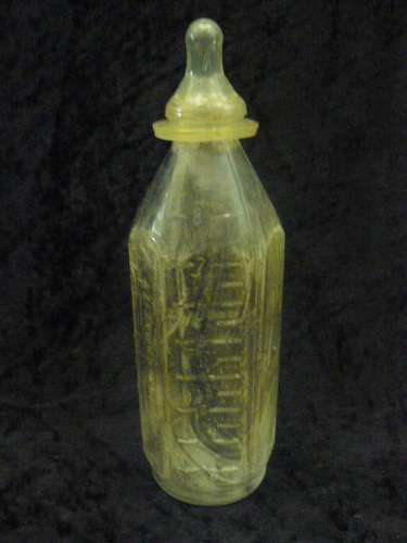 ORIGINAL PYREX BRAND VINTAGE FEEDING BOTTLE GLASS !!!!@@@@!!!!