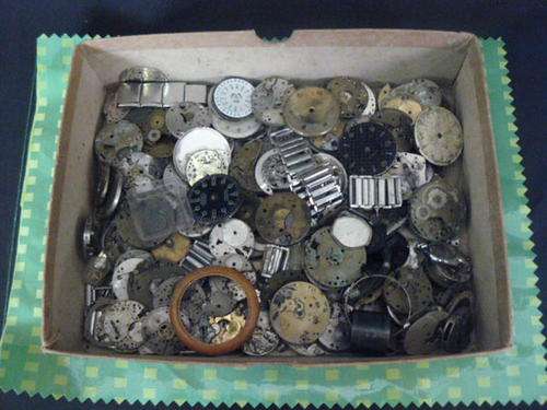 LOT OF WATCH SPARES