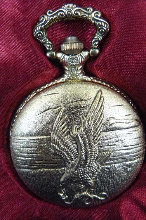 POCKETWATCH THE PEACEMAKER 1910,S STYLE QUARTZ