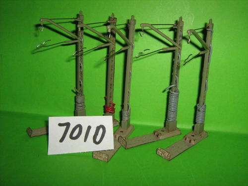 MARKLIN HO 5x FEEDER MASTS 7010