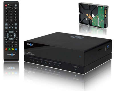 Mede8er MED500X2 Multimedia Player With 3TB HDD & Wifi ( Full KIT )