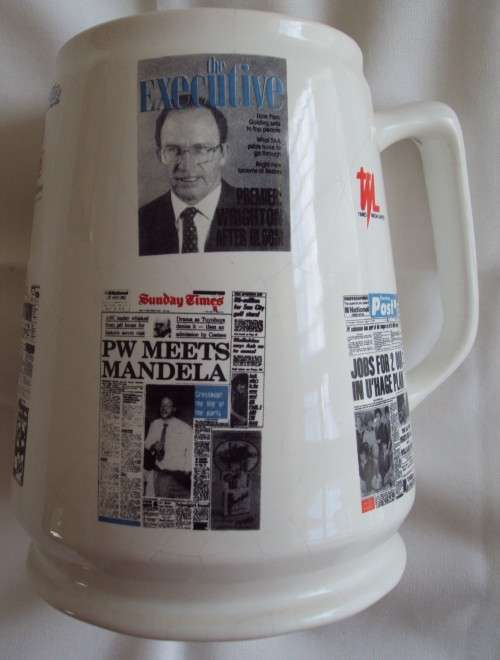 Decorative Creations Times Media Newpaper Mug | Tankard