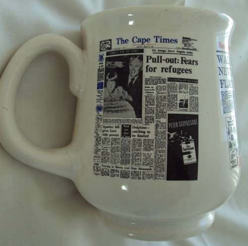 Crescent Ware Sunday Times | Rand Daily Mail | Sunday Express |The Cape Times | Newspaper Tankard