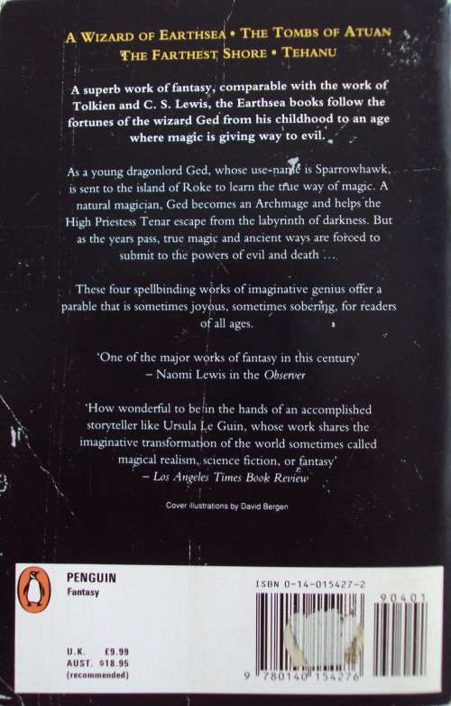 The Earthsea Quartet -  Ursula Le Guin