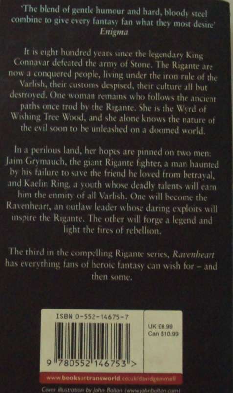 RAVENHEART David Gemmell