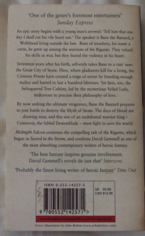 Midnight Falcon David Gemmell