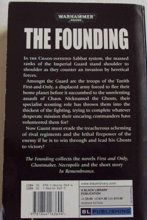 The Founding Dan Abnett   Warhammer