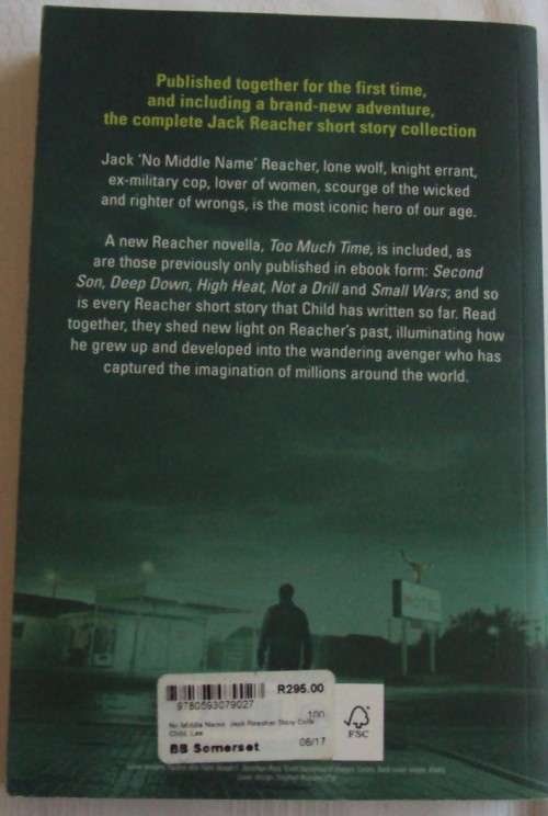 No Middle Name Lee Child Jack Reacher Thriller