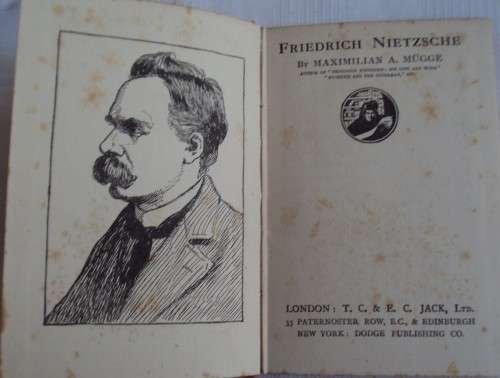 Nietzsche by Maximillian A. Mugge
