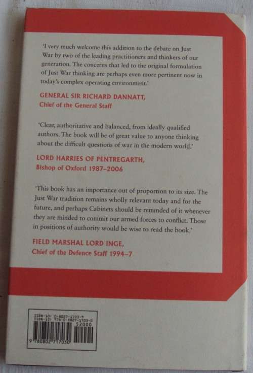 Just War Tradition Ethuics In modern Warfare Charles Guthrie  Michael Quinlan