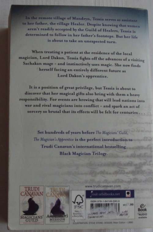 The Magician`s Apprentice Trudi Canavan