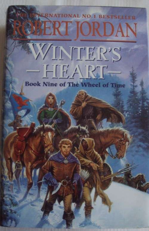 Winter`s Heart Book Nine of The Wheel of Time Robert Jordan (Hard Cover)