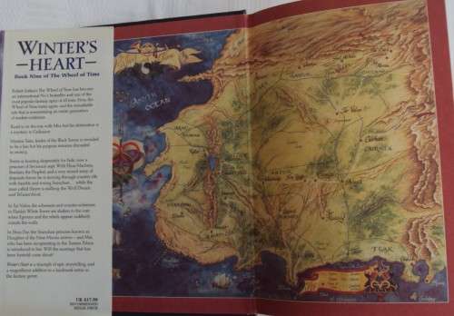 Winter`s Heart Book Nine of The Wheel of Time Robert Jordan (Hard Cover)