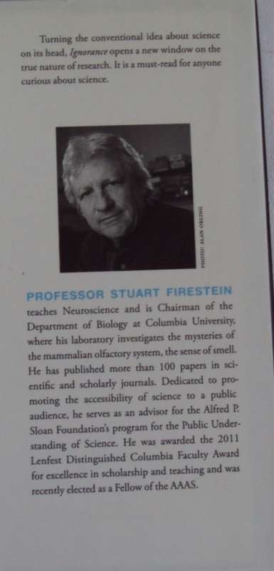 Ignorance how it Drives Science Stuart Firestein