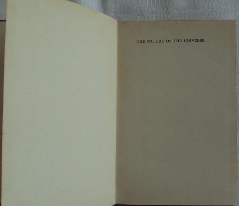 The Nature of The Universe by Fred Hoyle