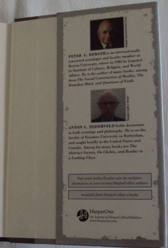 In Praise Of Doubt Peter Berger and Anton Zijderveld
