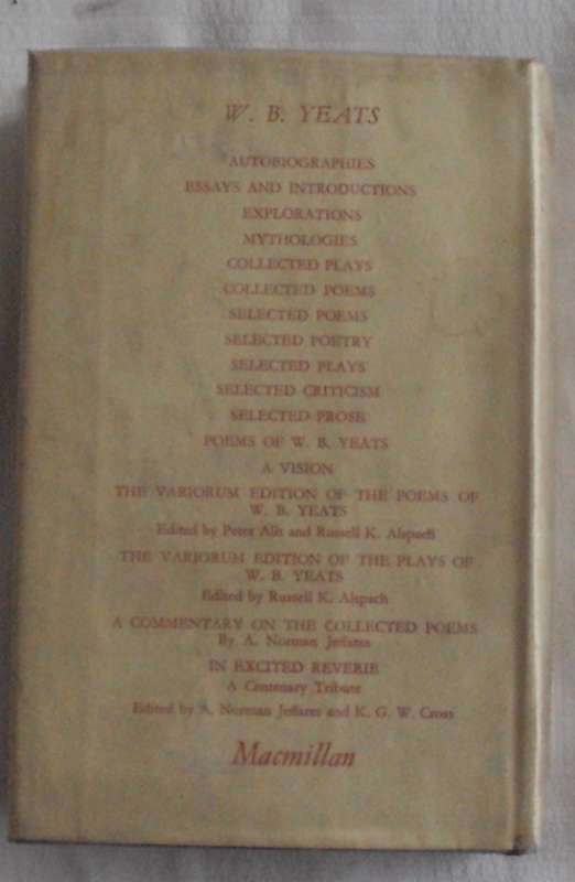 Collected Poems Of W.B. Yeats