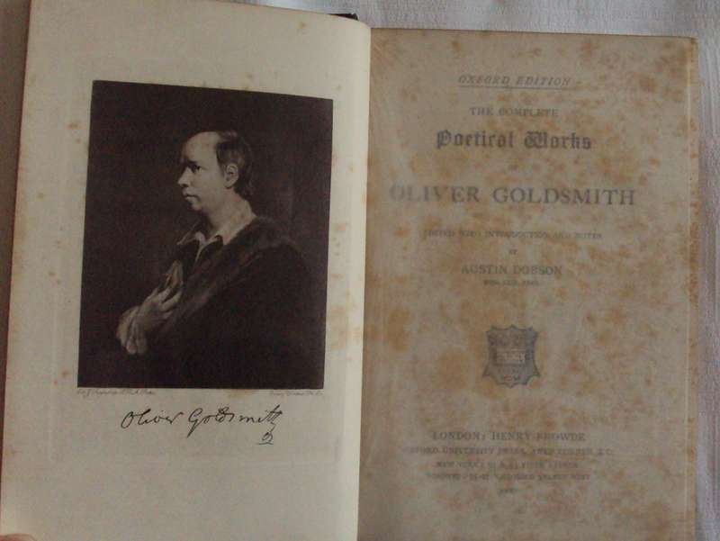Poetical  Works of Goldsmith