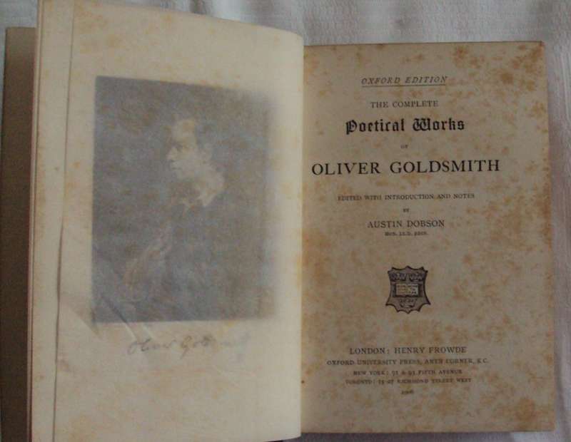 Poetical  Works of Goldsmith