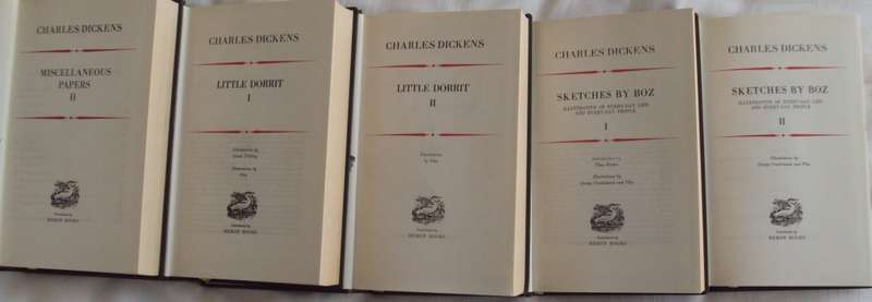 Charles Dickens The Complete Works of Charles Dickens Heron Centennial Edition - 35 Volumes