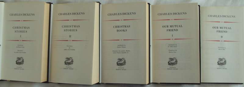 Charles Dickens The Complete Works of Charles Dickens Heron Centennial Edition - 35 Volumes