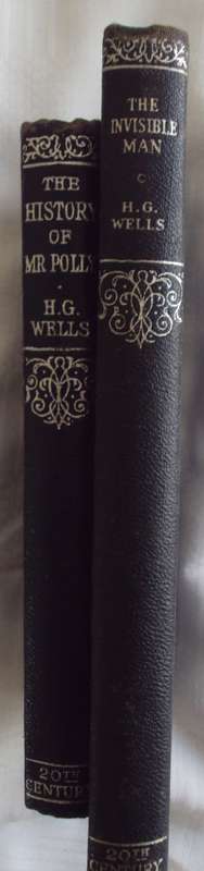 A Set of 2 H G Wells Volumes - The Invisible Man & The History of Mr Polly