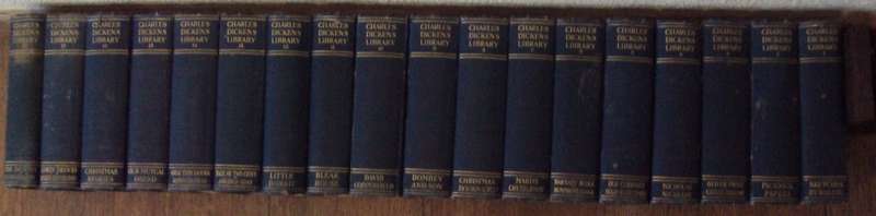 The Charles Dickens Library - 18 Volumes  Published by Educational Book Co Ltd.