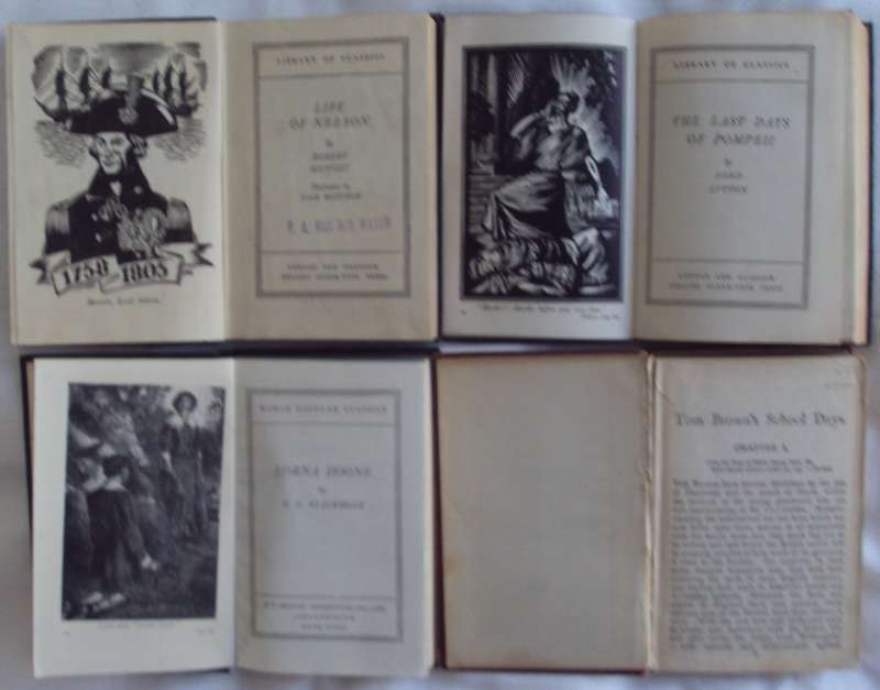 Various Classic Literature Works - 4 Volumes