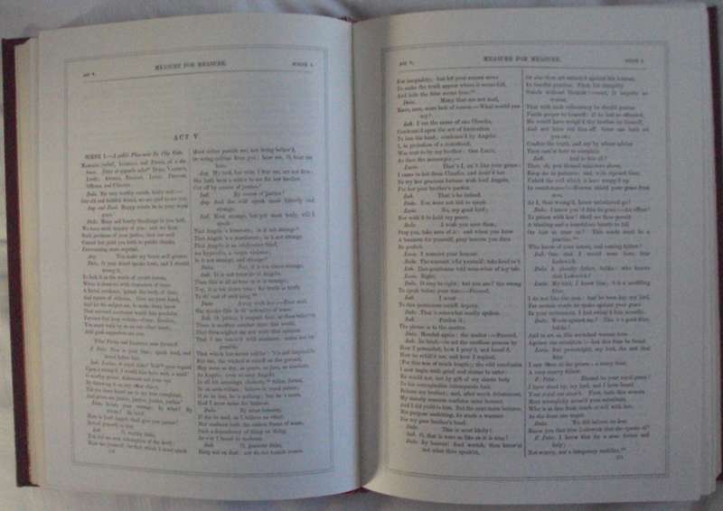 William Shakespeare Complete Works - Leather Bound 3 Volume Set with Slipcase