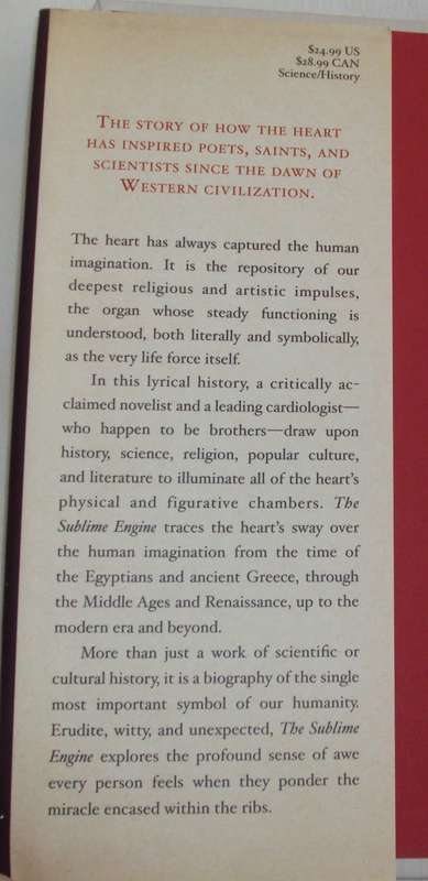 The Sublime Engine A Biography Of the Human Heart Stephen Amidon & Thomas Amidon, MD